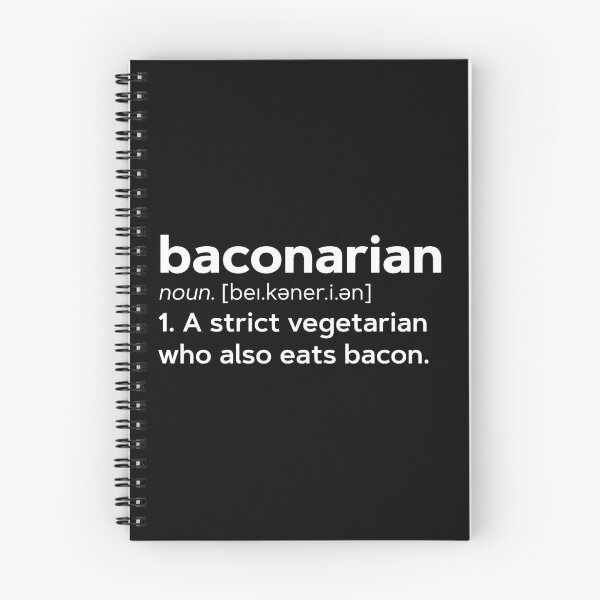 Item preview, Baconarian Definition designed and sold by teesaurus.