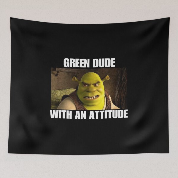 Item preview, Green Dude With an Attitude  designed and sold by killzak.