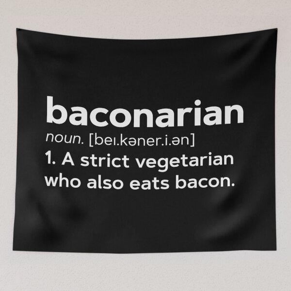 Item preview, Baconarian Definition designed and sold by teesaurus.