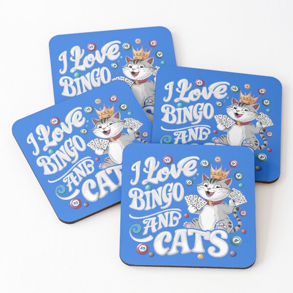 Item preview, I Love Bingo And Cats designed and sold by TheCatmeow2000.