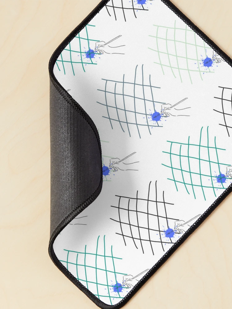 Thumbnail 2 of 5, Mouse Pad, Grid Pattern designed and sold by PatternCreators.