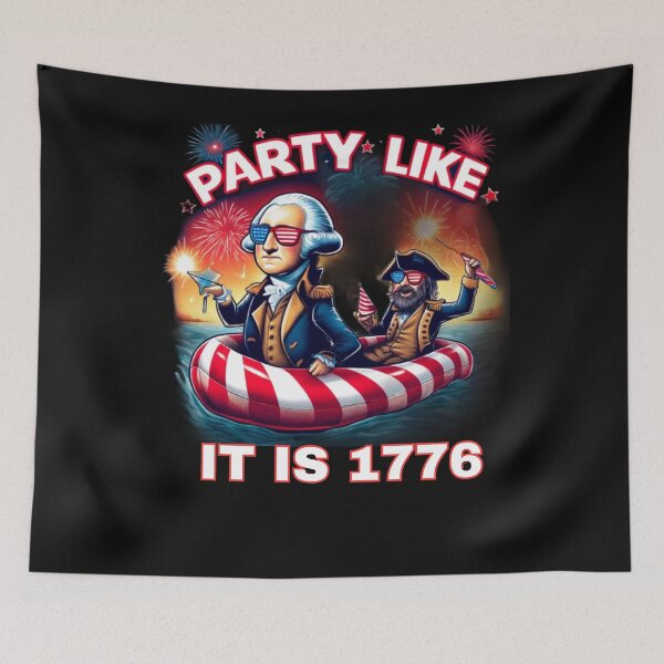 Item preview, Party like it is 1776 designed and sold by MilkyForest.