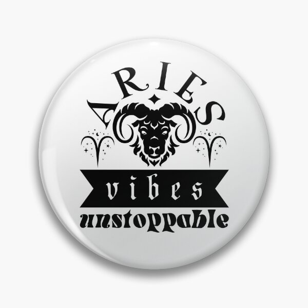 Item preview, Aries Vibes Unstoppable Zodiac designed and sold by smalldesignbox.