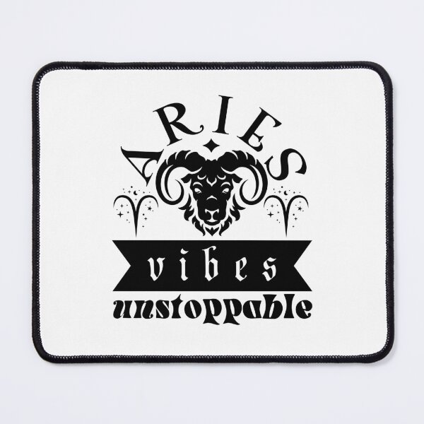 Item preview, Aries Vibes Unstoppable Zodiac designed and sold by smalldesignbox.