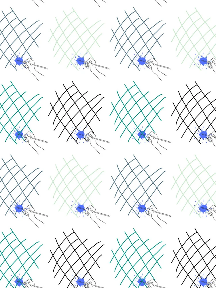 Thumbnail 4 of 4, Samsung Galaxy Phone Case, Grid Pattern designed and sold by PatternCreators.