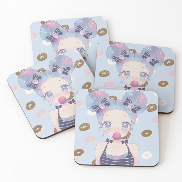 Item preview, Cotton Candy Anime Girl designed and sold by Cat Face.