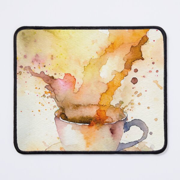 Item preview, A Splash of Energy: Coffee Cup Delight designed and sold by drawbey.