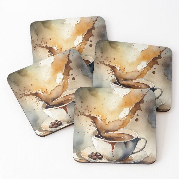 Item preview, Splash of Energy: Coffee Cup Delight designed and sold by drawbey.