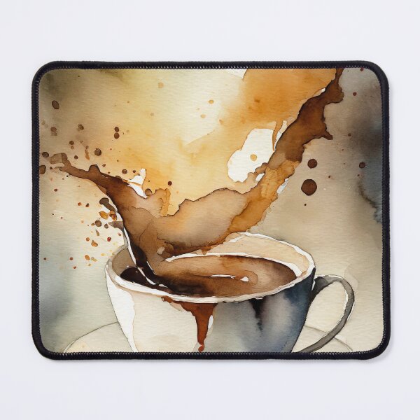Item preview, Splash of Energy: Coffee Cup Delight designed and sold by drawbey.