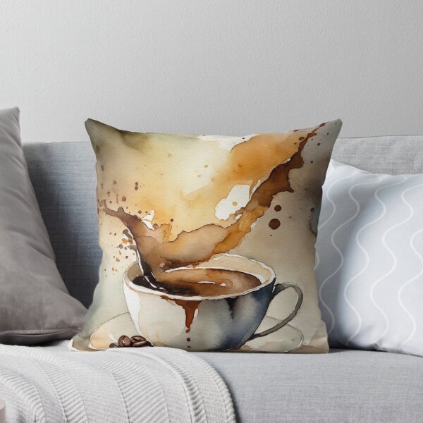 Item preview, Splash of Energy: Coffee Cup Delight designed and sold by drawbey.