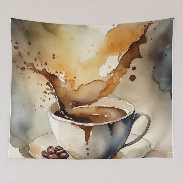 Item preview, Splash of Energy: Coffee Cup Delight designed and sold by drawbey.