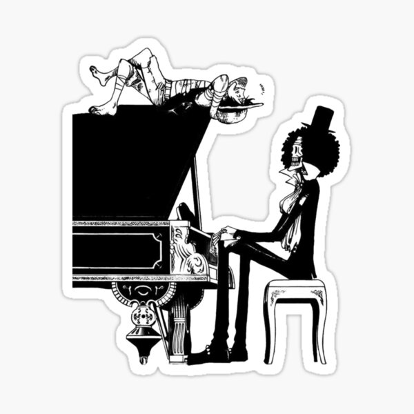 Item preview, Luffy and Brook designed and sold by PoloDRAW.