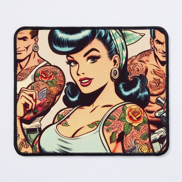 Item preview, Cute Vintage Pin-up Comics designed and sold by PulpVintage.