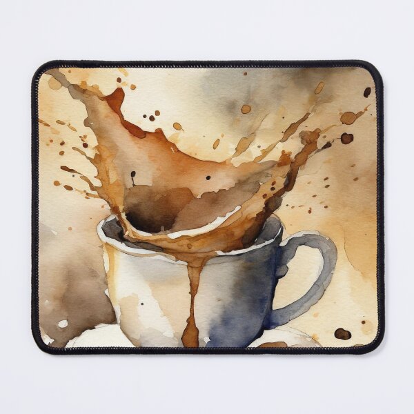 Item preview, Splash of Energy: Coffee Cup Delight designed and sold by drawbey.