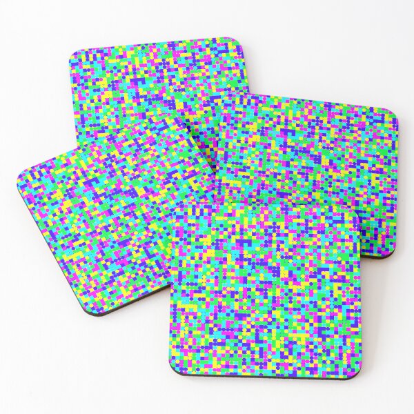 Item preview, Neon Dotgrid designed and sold by Abstract-Color.