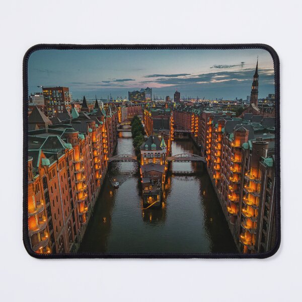 Item preview, Hamburg Speicherstadt World Heritage Site designed and sold by KreativFoto.