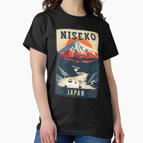 Artikel-Vorschau von Winterparadies in Niseko, Japan Vintage Reisekunst, designt und verkauft von turtlestart.