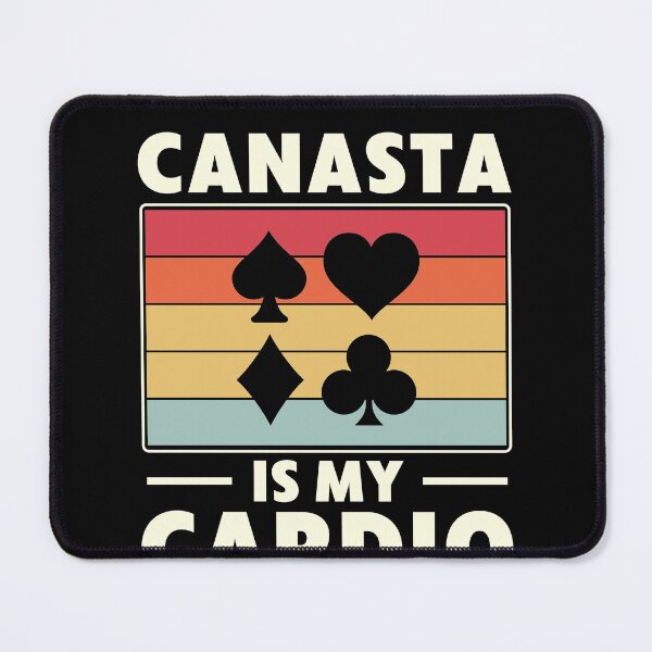 Item preview, Canasta is my Cardio Funny Canasta Card Game designed and sold by BlueBerry-Pengu.
