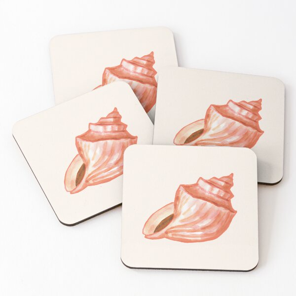 Item preview, Watercolor Seashell designed and sold by wonderxwander.