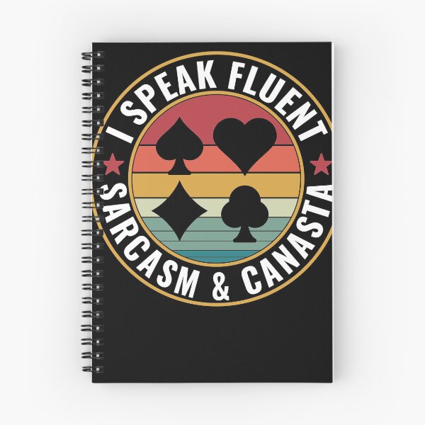 Item preview, I Speak Canasta And Sarcasm Canasta Card Game designed and sold by BlueBerry-Pengu.
