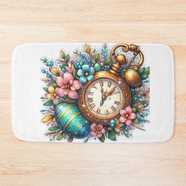 Item preview, gold plated watch Easter cute sticker designed and sold by Expressions-Sel.