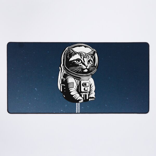Item preview, Astro Cat, Galactic Feline Tee, Stellar Kitty Gift designed and sold by Terry-Salsa.