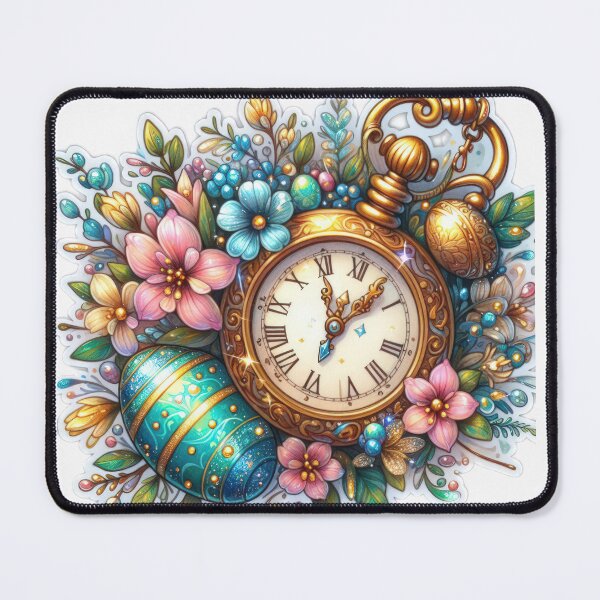 Item preview, gold plated watch Easter cute sticker designed and sold by Expressions-Sel.