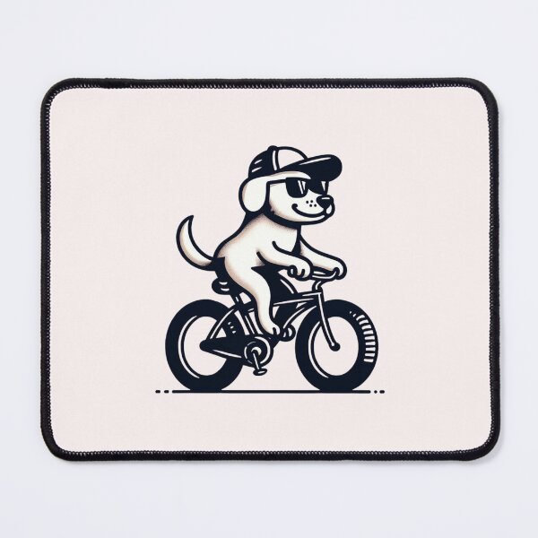 Item preview, A Dog's Bicycle Adventure designed and sold by maypp.