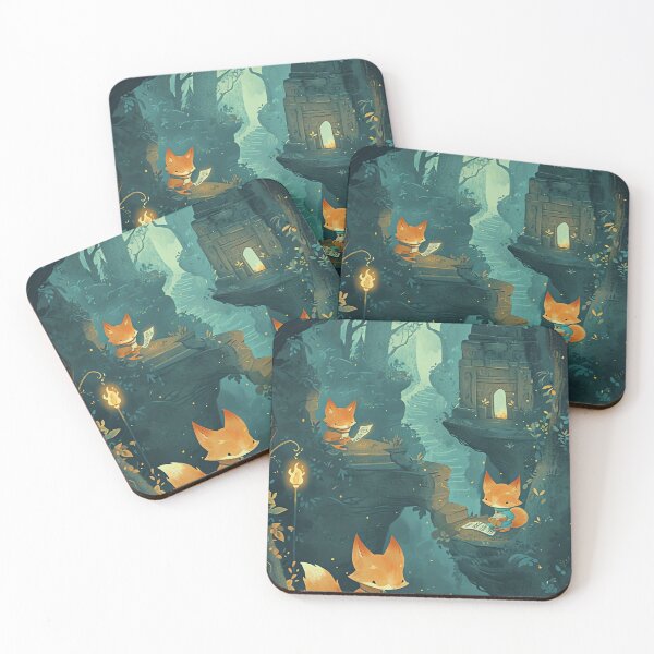 Item preview, Adventurous Foxes designed and sold by cute-animals99.