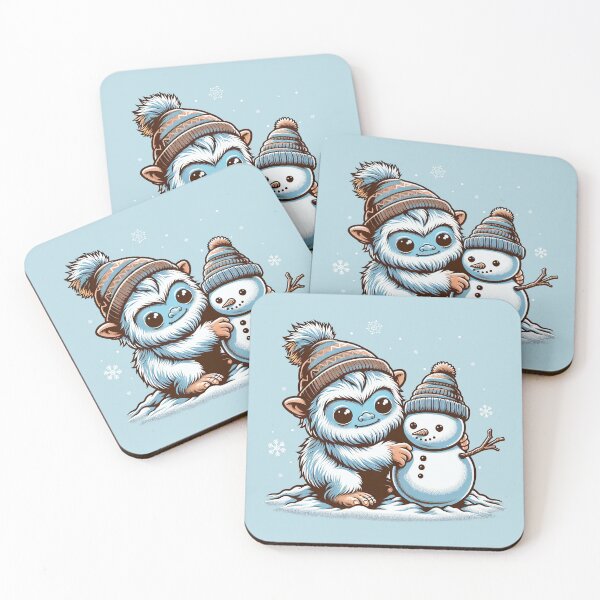 Item preview, Li'l Legends™: Yeti Builds a Snowman designed and sold by FabledTees.