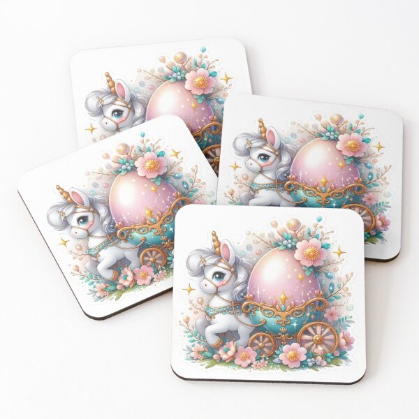 Item preview, unicorn with easter egg Easter cute sticker designed and sold by Expressions-Sel.