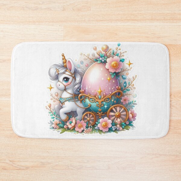 Item preview, unicorn with easter egg Easter cute sticker designed and sold by Expressions-Sel.