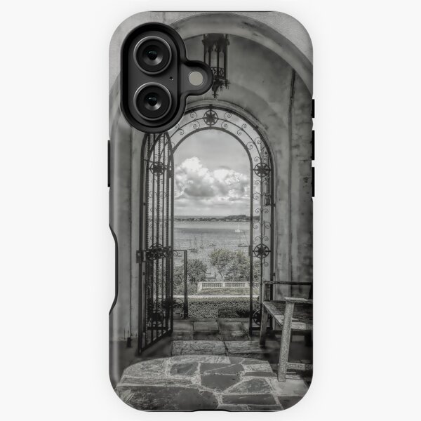 Item preview, Arched Gate In B&W designed and sold by Inspired By God's Beauty.