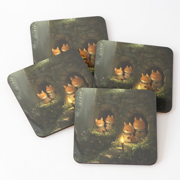 Item preview, Adventurous Fox Explorers designed and sold by cute-animals99.