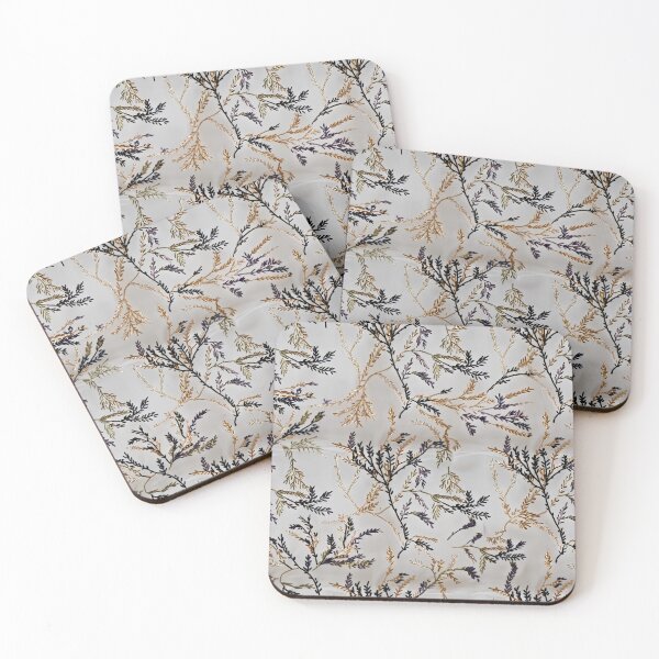 Item preview, Mediterranean Embroided Vines 3D Pattern, with Aesthetic Olive Black Leaves and Gold Branches on Neutral Cotton - Summer Tuscan Country Chic Style, Italian Countryside Estate Home Decor designed and sold by eluxyumdecor.