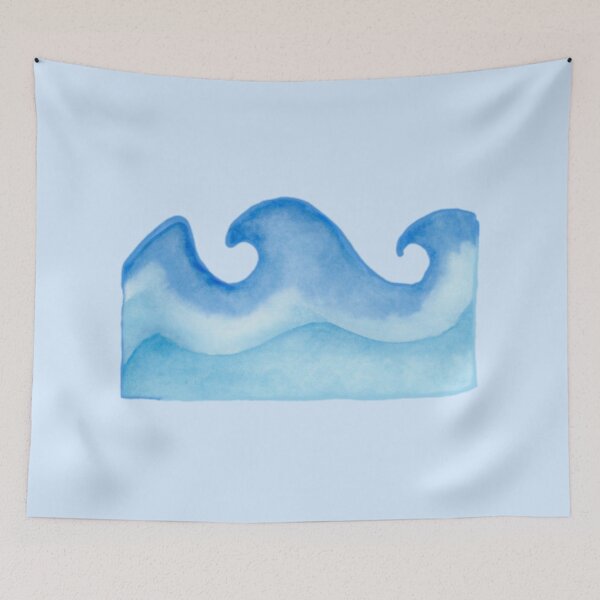 Item preview, Watercolor Ocean Wave designed and sold by wonderxwander.