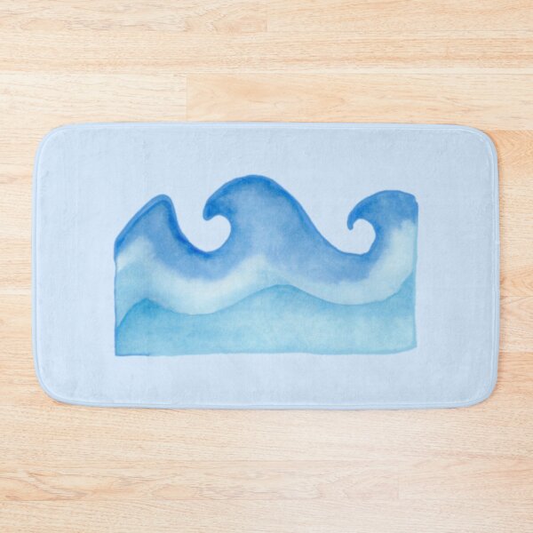 Item preview, Watercolor Ocean Wave designed and sold by wonderxwander.