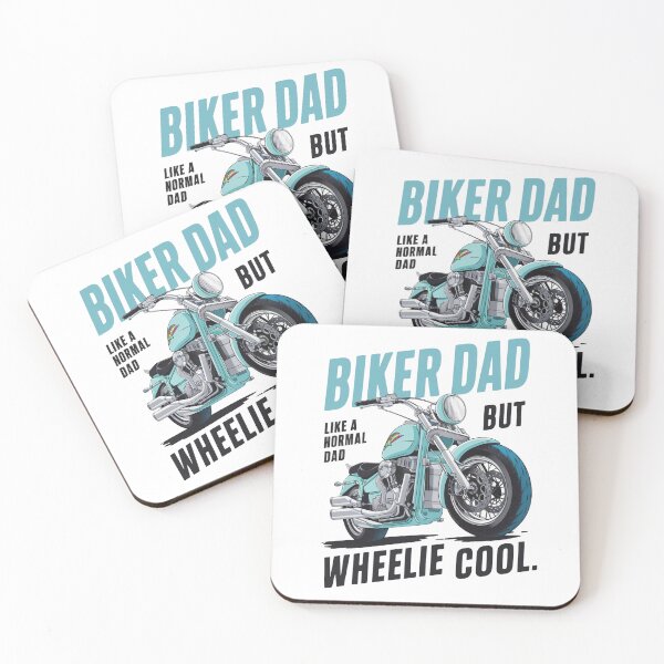 Item preview, Biker Dad Like A Normal Dad But Wheelie Cool designed and sold by Krieghorn.