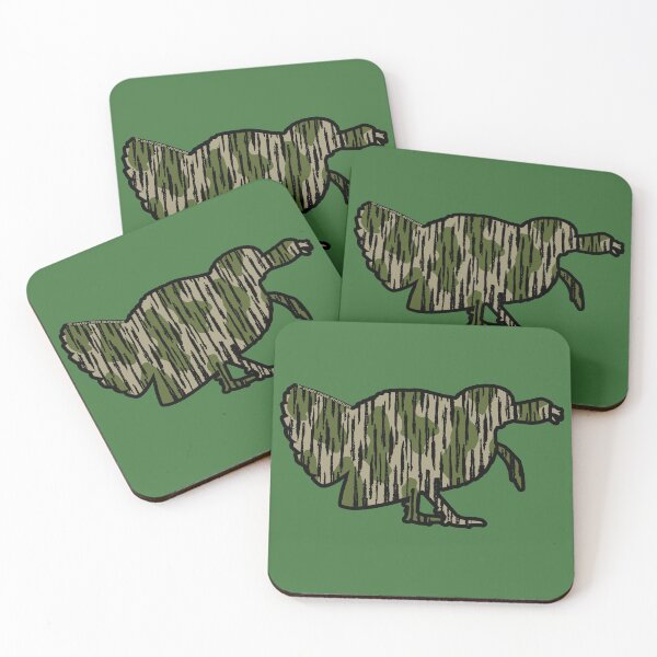 Item preview, Camo Silhouette of Turkey Gobbling designed and sold by CraneCreek.