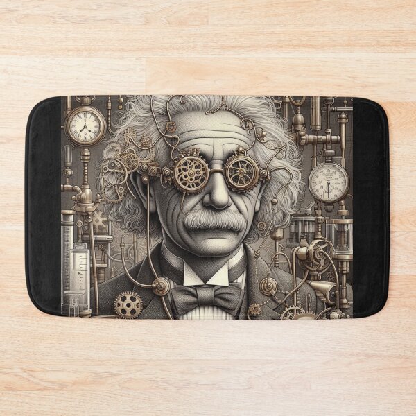 Item preview,  Albert Einstein Steampunk  designed and sold by sevenmountains.