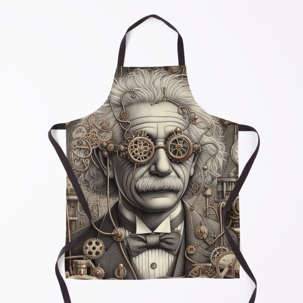 Item preview, Albert Einstein Steampunk designed and sold by sevenmountains.