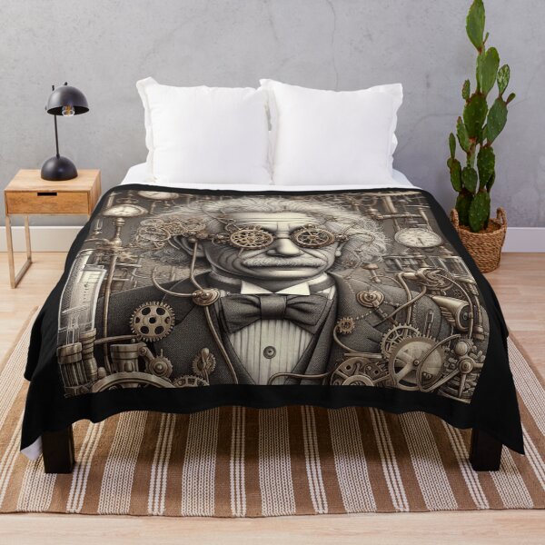 Item preview,  Albert Einstein Steampunk  designed and sold by sevenmountains.