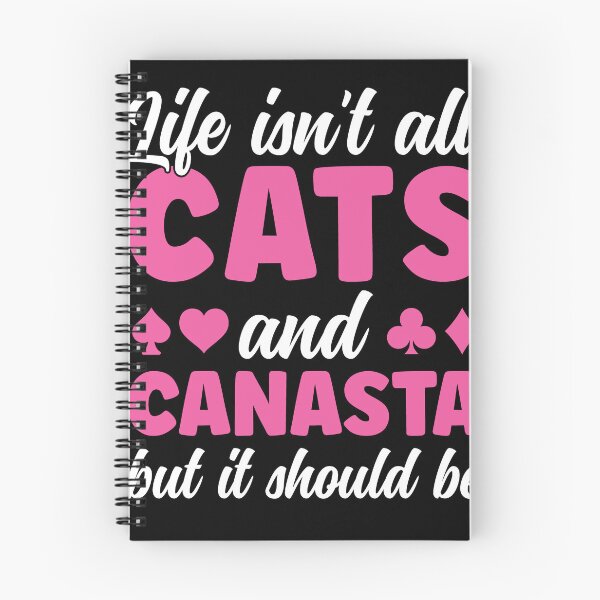 Item preview, Life isn't all Cats and Canasta Funny Canasta Player designed and sold by BlueBerry-Pengu.