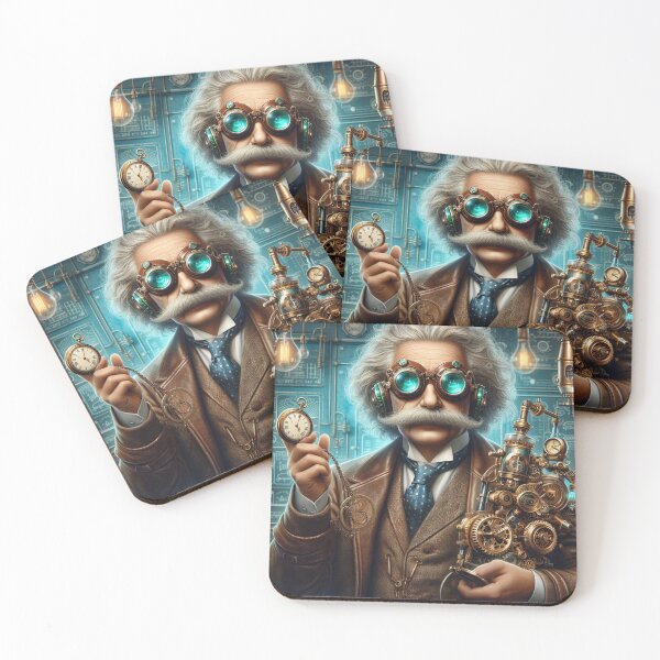 Item preview, Albert Einstein Steampunk  designed and sold by sevenmountains.