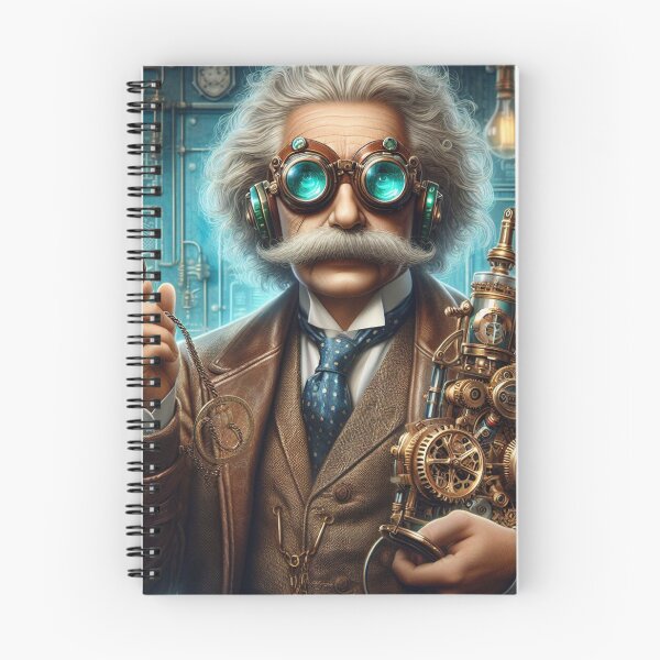 Item preview, Albert Einstein Steampunk  designed and sold by sevenmountains.