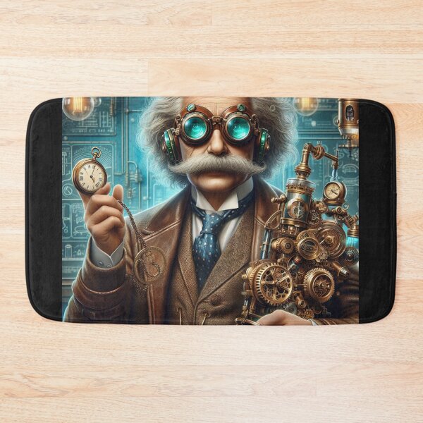 Item preview, Albert Einstein Steampunk  designed and sold by sevenmountains.