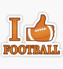 I LIKE FOOTBALL Sticker