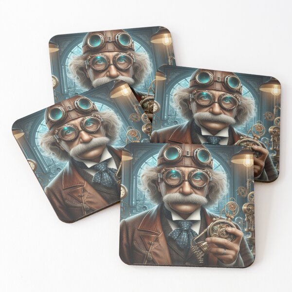 Item preview, Albert Einstein Steampunk  designed and sold by sevenmountains.
