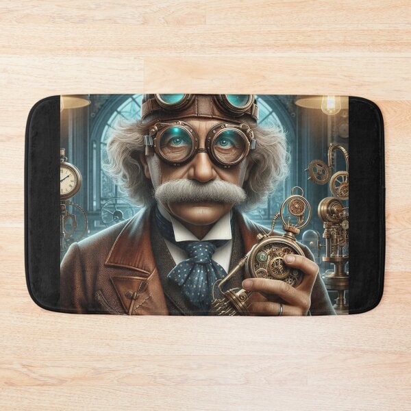 Item preview, Albert Einstein Steampunk  designed and sold by sevenmountains.