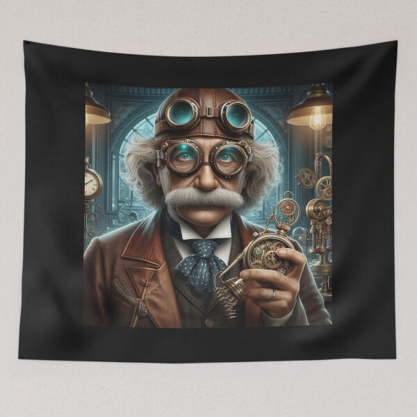 Item preview, Albert Einstein Steampunk  designed and sold by sevenmountains.